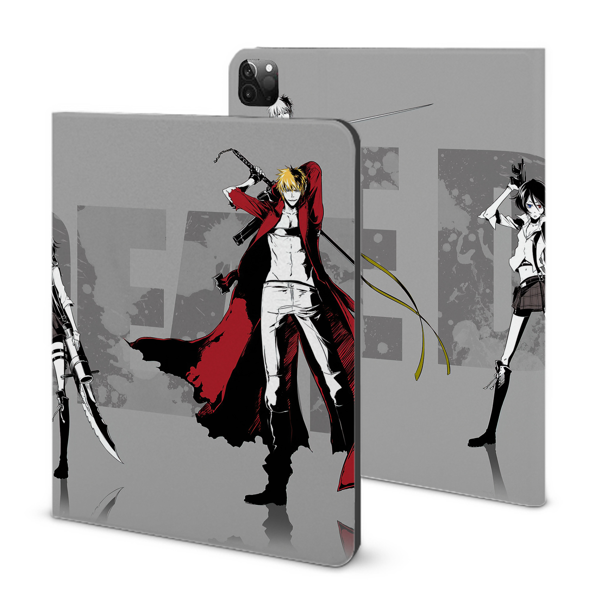 （画像用） ブリーチ BLEACH IPadケース ペンホルダー付き ブックスタイルデザイン